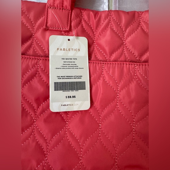 Quilted Tote Bag - Picture 5 of 10